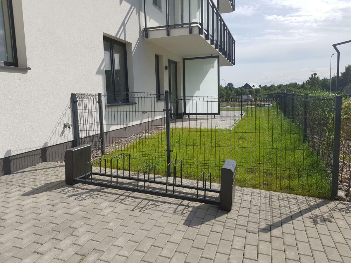 Apartament tuz przy plazy z widokiem na morze, balkonem i hamakami Puck Zewnętrze zdjęcie